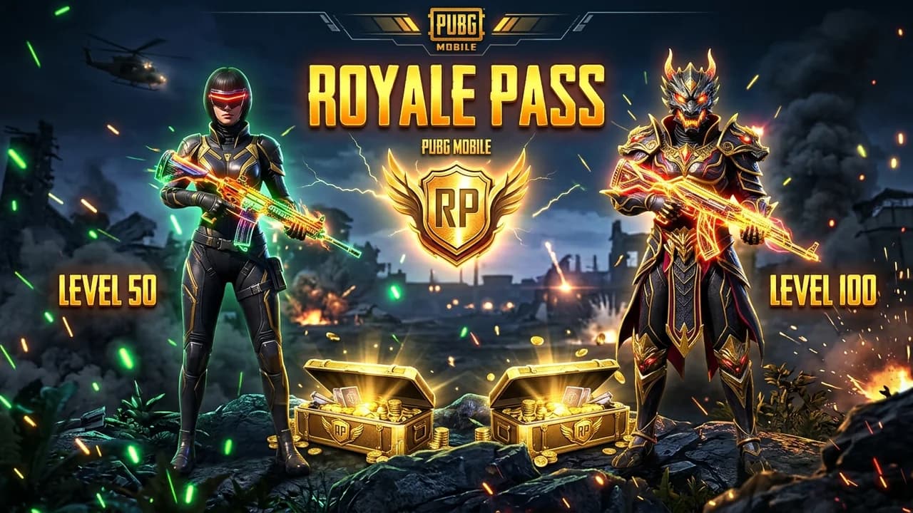 راهنمای جامع خرید رویال پس پابجی موبایل (Royale Pass) و مقدار یوسی لازم برای هر سیزن